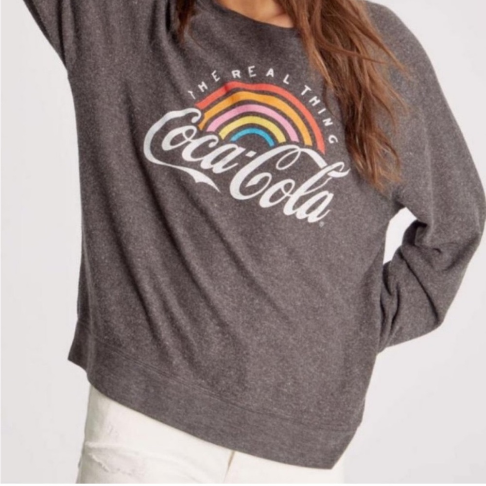 Wildfox x Coca Cola Swearshirt in gray XL